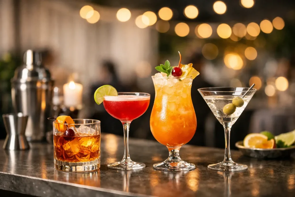Carta de tragos para eventos que todos recuerdan