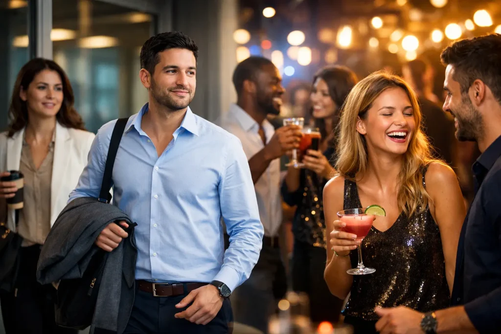 Fiesta after office: el plan que cambia tu jueves