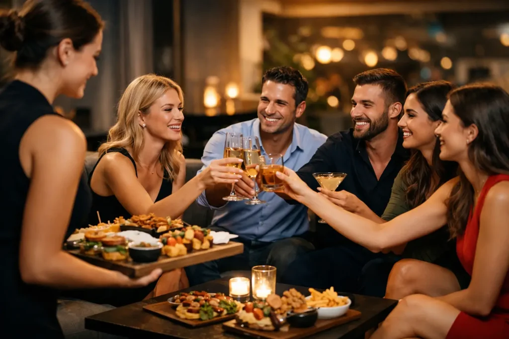 Qué incluye una reserva grupal para tu noche
